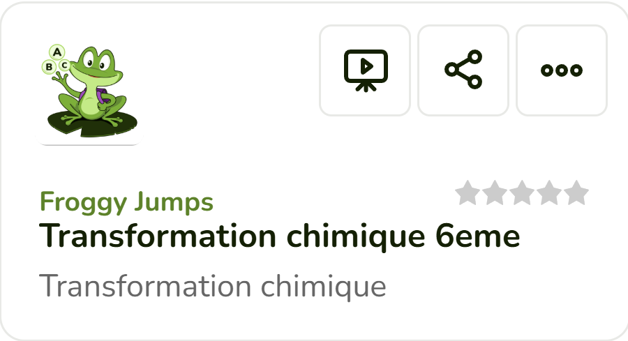 transformation chimique
